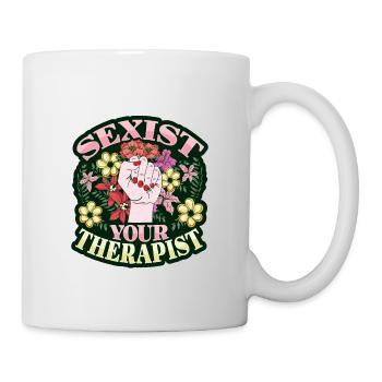 Feminismus Emanzipation Feministin - Tasse - Weiß - Rechts
