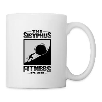 Sisyphus Philosophy Design - Mug - white - Right