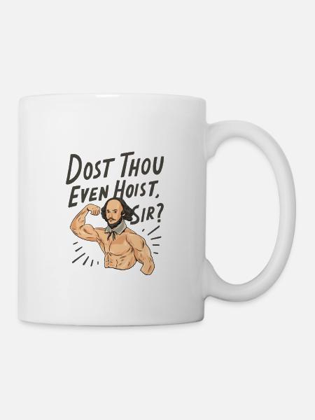 William Shakespeare quote - Mug - white