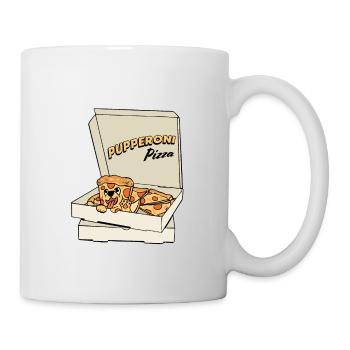 Puppy Puppy Pizza Dog - Mug - white - Right