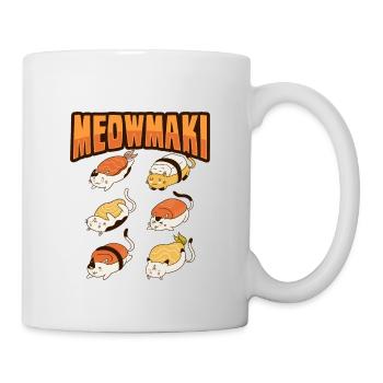 Cat Sushi Meow Maki - Mug - white - Right