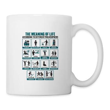 Socrates Philosophy Design - Mug - white - Right