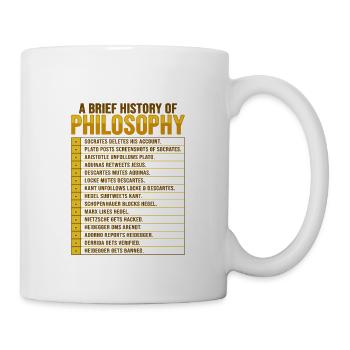 Socrates Philosophy Design - Mug - white - Right