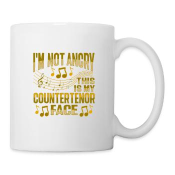 Conception vocale de contre-ténor pour un - Mug blanc - blanc - Droite