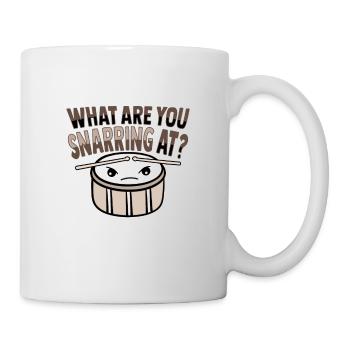 Drummsticks Caisse claire - Mug blanc - blanc - Droite