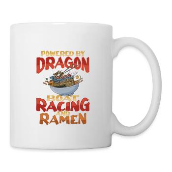 Ramen et bateau-dragon - Mug blanc - blanc - Droite