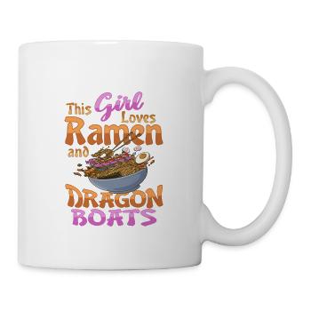 Ramen et bateau-dragon - Mug blanc - blanc - Droite
