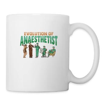 Development of the anaesthetist - Mug - white - Right