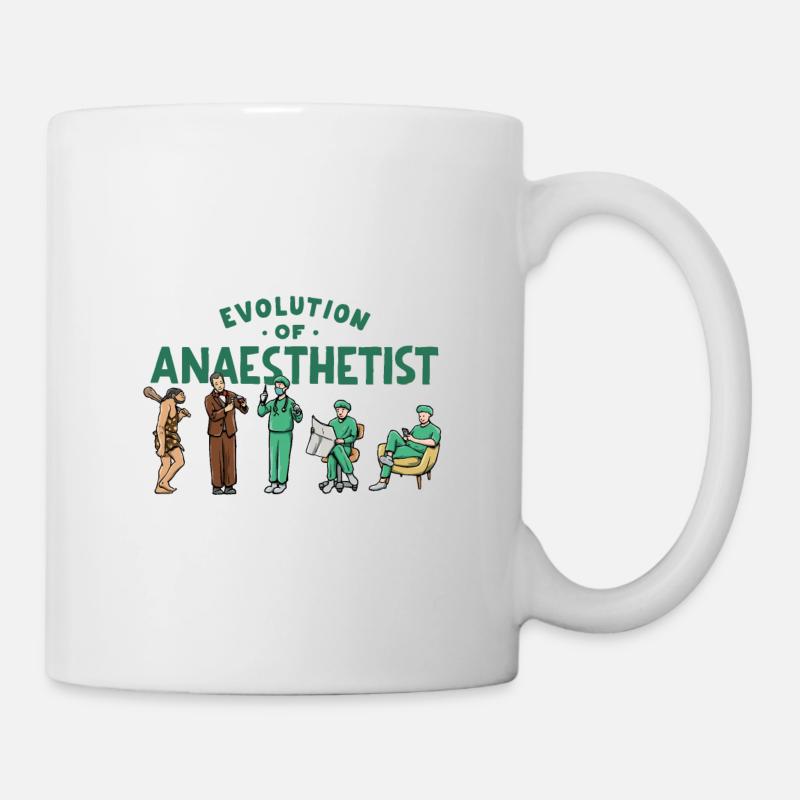 Développement de l’anesthésiste - Mug blanc - blanc