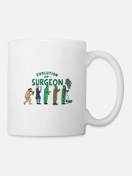 Développement du chirurgien - Mug blanc - blanc