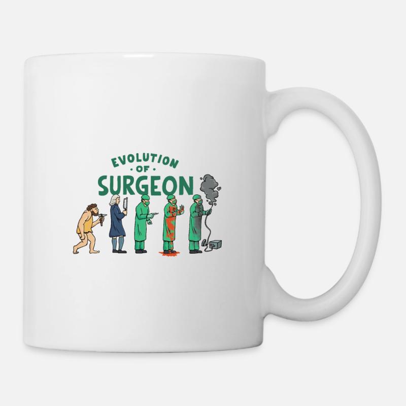 Développement du chirurgien - Mug blanc - blanc