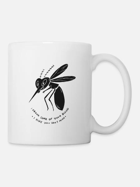 Moustique - Mug blanc - blanc