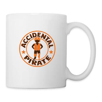 Amputated leg prosthesis Prosthesis Amputation - Mug - white - Right