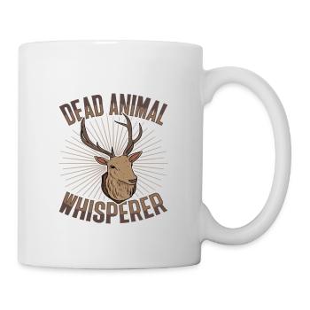 Taxidermy design for stuffing animals - Mug - white - Right