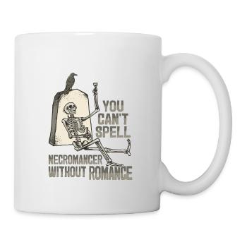 Undead Romance Necromancer Skeleton Gothic Satanist - Mug - white - Right