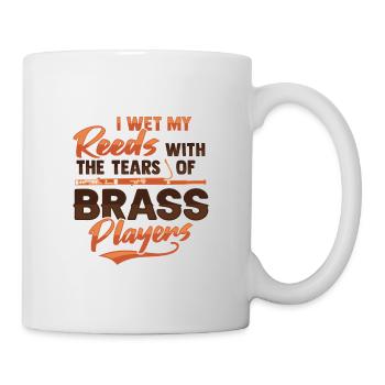 Bassoon reeds Musical musical instrument for a - Mug - white - Right