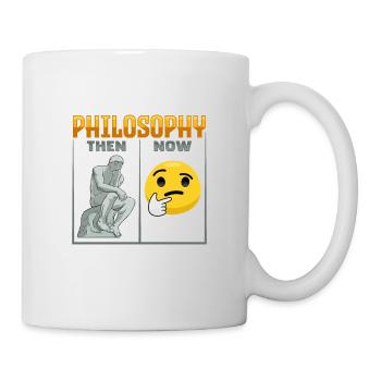 Philosophisches Design für einen Philosophen - Tasse - Weiß - Rechts