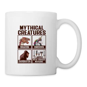LARP RPG Rollenspiel Design für einen Larper - Tasse - Weiß - Rechts