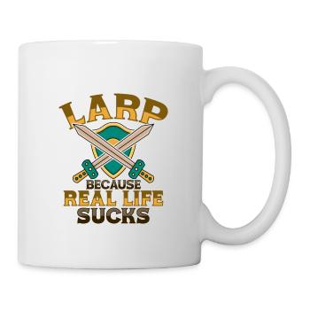 LARP RPG Rollenspieler - Tasse - Weiß - Rechts