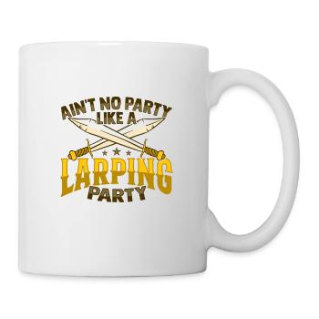 Larp Rpg RPG Jeu de rôle Conception de jeu pour une fête Larping - Mug blanc - blanc - Droite