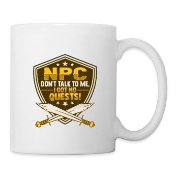Larp Npc Rpg Rollenspieler Larper - Tasse - Weiß - Rechts