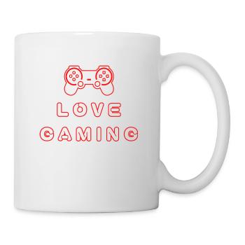 LIEBE GAMING - Tasse - Weiß - Rechts