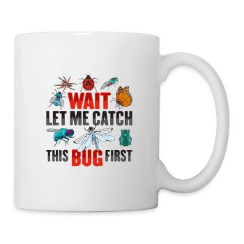 Conception d’insectes - Mug blanc - blanc - Droite