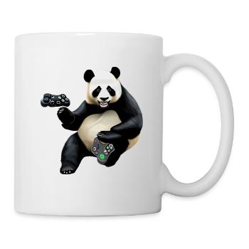 Conception de Panda Gamer - Mug blanc - blanc - Droite
