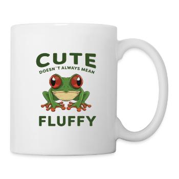 Conception de grenouille aux yeux rouges pour un fan de grenouille - Mug blanc - blanc - Droite