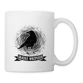 Blackbird Grackle Whisperer Design pour les ornithologues amateurs - Mug blanc - blanc - Droite