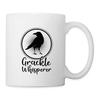 Blackbird Grackle Bird Design pour les ornithologues amateurs - Mug blanc - blanc - Droite
