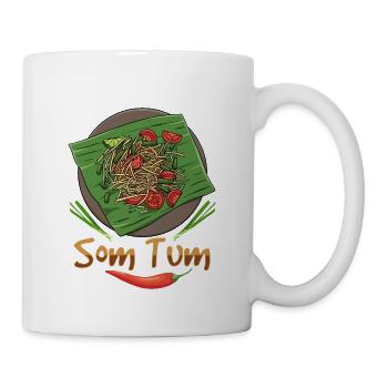 Som Tum Thai Food Lovers - Mug - white - Right
