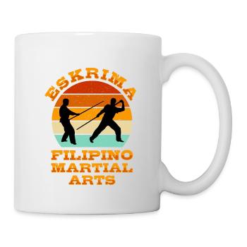 Eskrima Philippine Martial Arts - Mug - white - Right
