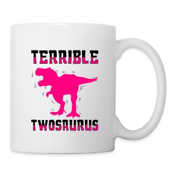 Terrifying Twosaurus - Mug - white - Right