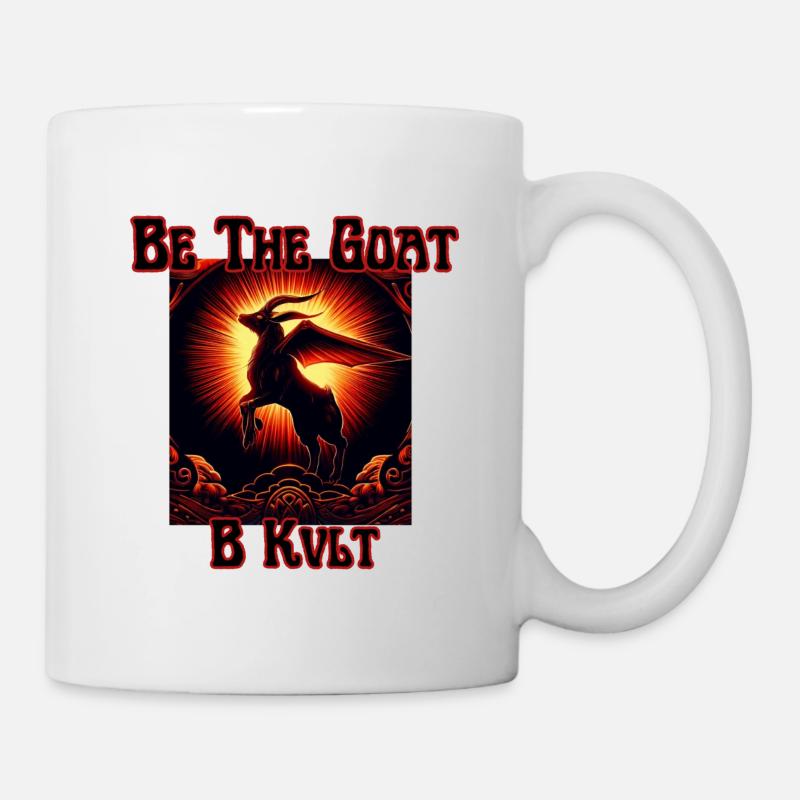 Sei die Ziege - Tasse - Weiß