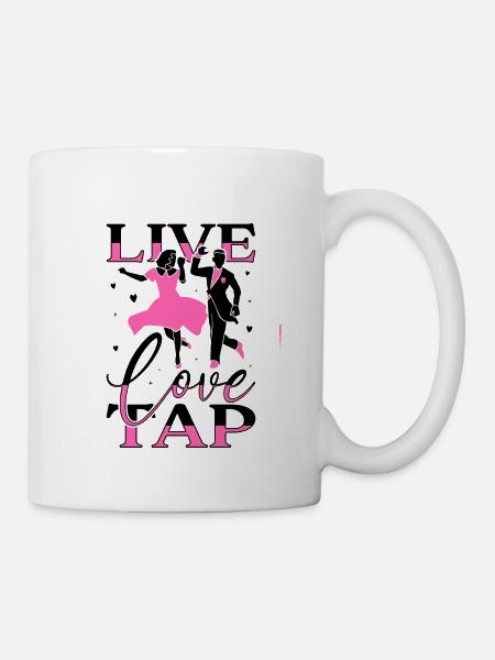 Stepptänzer Stepptanzschuhe Stepptanzlehrer - Tasse - Weiß