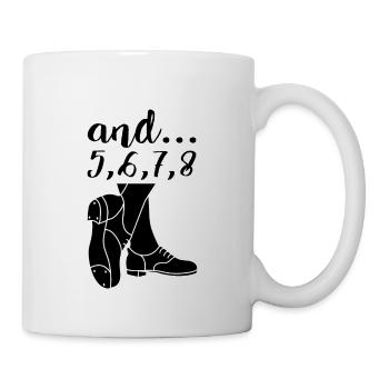 Tap Dancer Tap Dance Shoes Tap Dance Instructor - Mug - white - Right