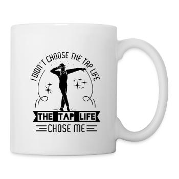 Danseur de claquettes Chaussures de danse à claquettes Instructeur de danse à claquettes - Mug blanc - blanc - Droite
