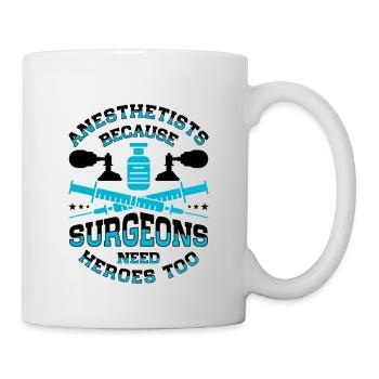 Anesthesiologist Anesthesia Anesthesiology Anesthesiologist - Mug - white - Right