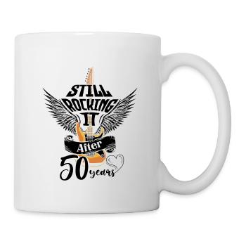 50. Wedding Anniversary Husband Wife Marriage Relationship - Mug - white - Right