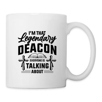 Church Deacon Religion Christian Faith Church - Mug - white - Right