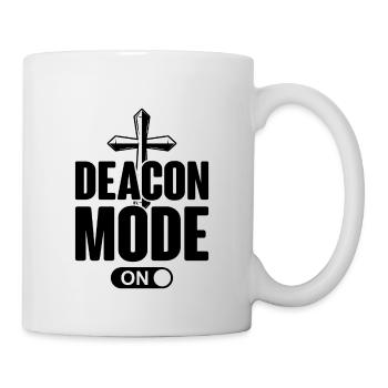Church Deacon Religion Christian Faith Church - Mug - white - Right