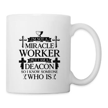 Church Deacon Religion Christian Faith Church - Mug - white - Right