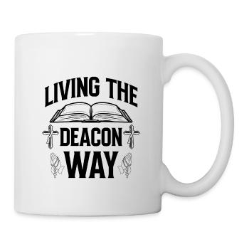Church Deacon Religion Christian Faith Church - Mug - white - Right
