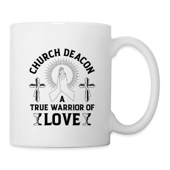 Church Deacon Religion Christian Faith Church - Mug - white - Right