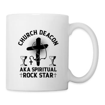 Church Deacon Religion Christian Faith Church - Mug - white - Right