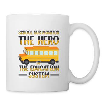 School Bus Monitor Bus Attendant School Transport - Mug - white - Right
