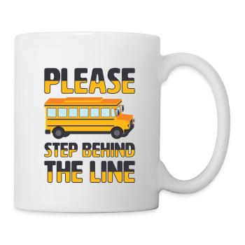 School Bus Monitor Bus Attendant School Transport - Mug - white - Right