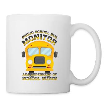 School Bus Monitor Bus Attendant School Transport - Mug - white - Right