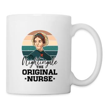 Krankenschwester Florence Nightingale Medizinische - Tasse - Weiß - Rechts
